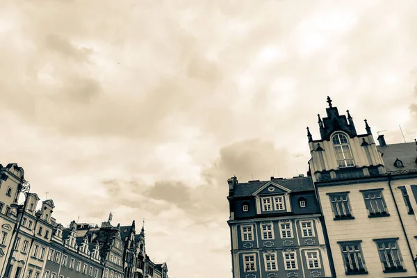 Straten Pleinen Van Oude Europese Stad — Stockfoto