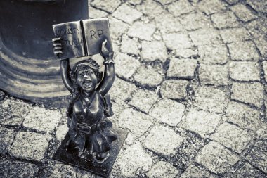 Wroclaw 'ın muhteşem, güzel sokakları