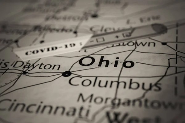 Ohio State Covid Fondo Cuarentena —  Fotos de Stock
