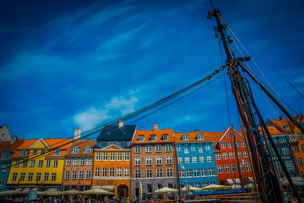 Bellissima Architettura Copenaghen Viaggia Copenaghen — Foto Stock