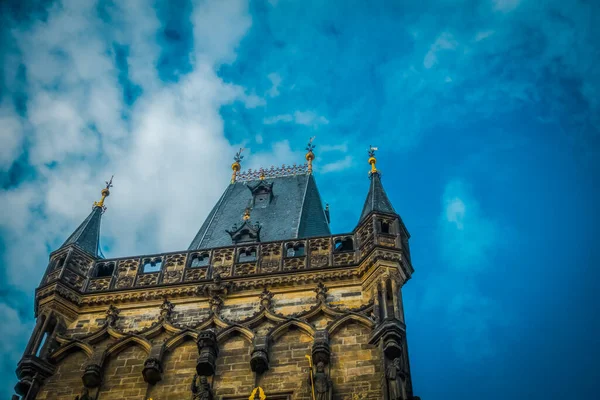 Beautiful Streets Architecture Autumn Prague — Stock Photo, Image