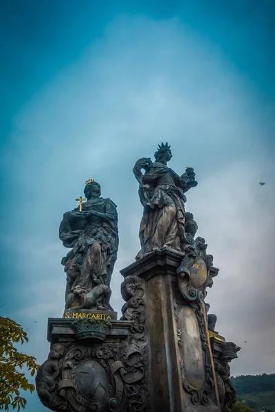 Ruas Bonitas Arquitetura Outono Praga — Fotografia de Stock