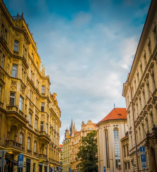 Architettura Antica Della Magnifica Praga — Foto Stock