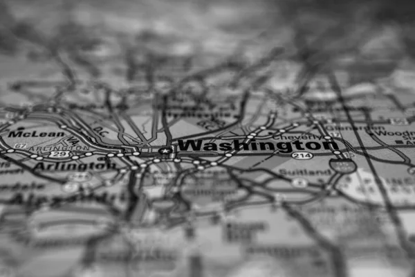 Вашингтон Карте Сша — стоковое фото