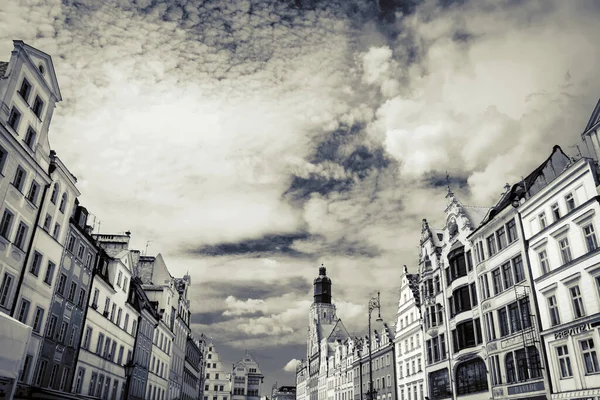 Beautiful Picturesque Center Wroclaw — Stockfoto