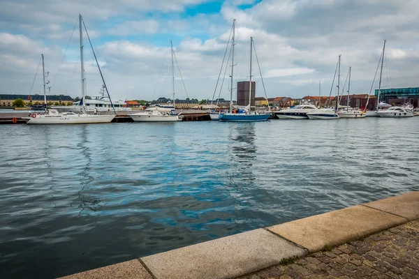 Vacker Köpenhamn Arkitektur Resa Runt Köpenhamn — Stockfoto