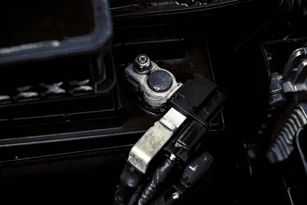 Motor Car Dark Background — Stock Photo, Image
