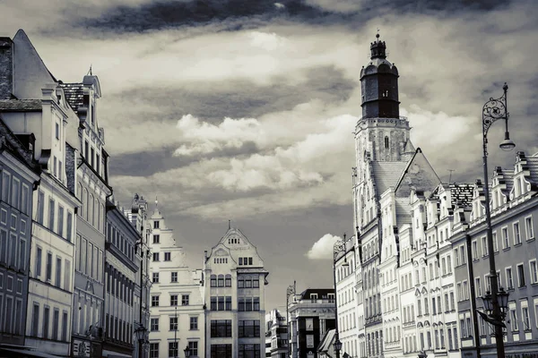 Beautiful Picturesque Center Wroclaw — Stockfoto