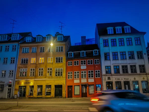 Kopenhagen Zomer Mooie Architectuur Reizen Achtergrond — Stockfoto