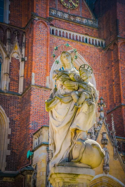 Wunderbare Architektur Und Breslauer Kirchen — Stockfoto