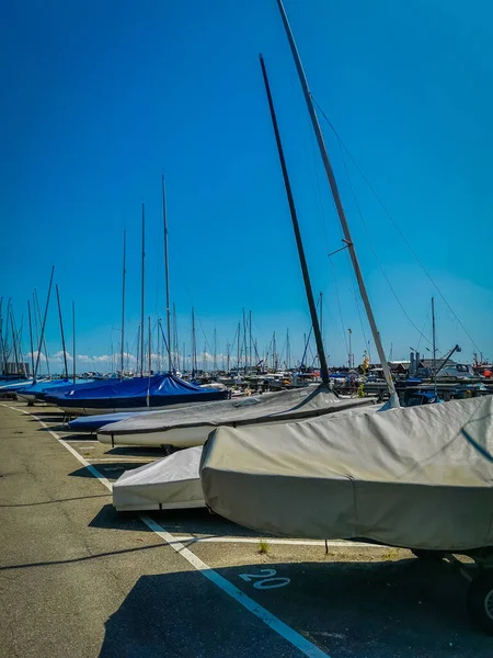 Bellissimo Villaggio Mare Danimarca — Foto Stock