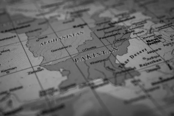 Pakistan World Map — Stock Photo, Image