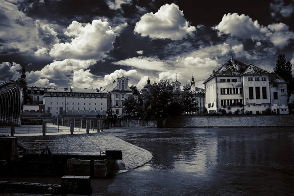Архітектура Старого Польського Міста Вроцлав — стокове фото