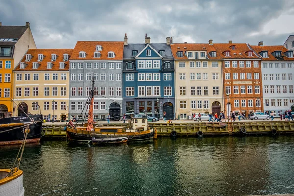 Bellissima Architettura Copenaghen Viaggia Copenaghen — Foto Stock