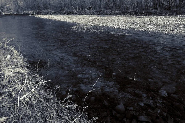 Dağların Nehirlerin Güzel Doğası — Stok fotoğraf