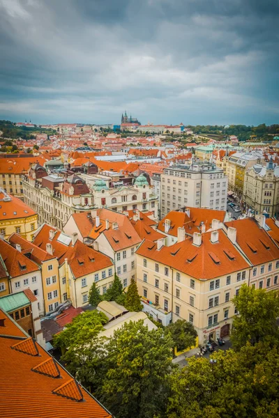 Magnífica Arquitetura Praga Medieval Uma Viagem Europa — Fotografia de Stock