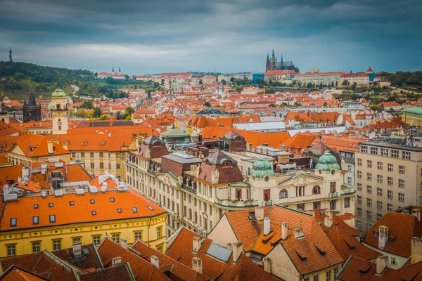 Magnifica Architettura Della Praga Medievale Viaggio Europa — Foto Stock