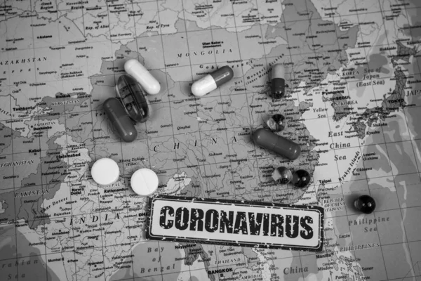 Coronavirus Threat Epidemic China — Stock Photo, Image