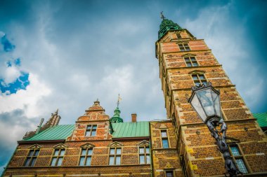 Kopenhag 'daki Güzel Rosenborg Kalesi
