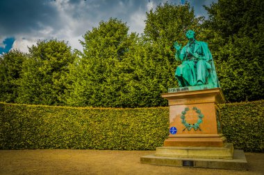 Kopenhag 'daki Güzel Rosenborg Kalesi
