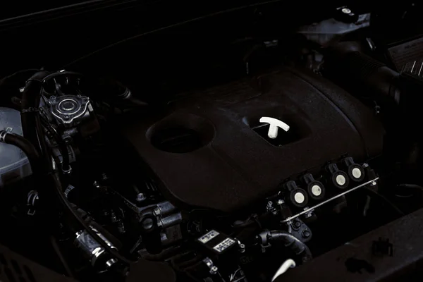 Motore Sfondo Tecnologia Auto — Foto Stock