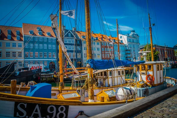 Bellissima Architettura Copenaghen Viaggia Copenaghen — Foto Stock