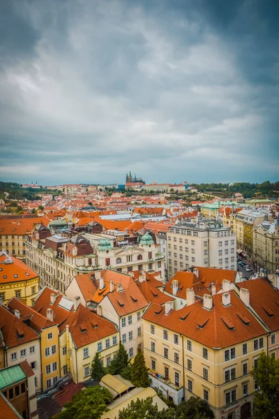 Magnifica Architettura Della Praga Medievale Viaggio Europa — Foto Stock