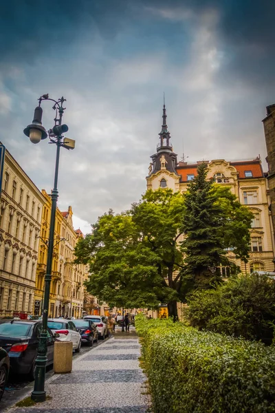 Древняя Архитектура Праги — стоковое фото