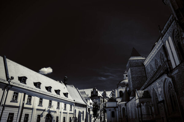 Архитектура старого польского города. Вроцлав
