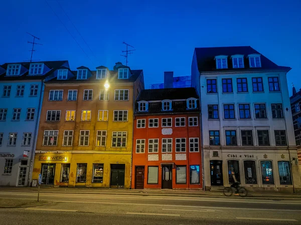 Kopenhagen Sommer Schöne Architektur Reise Hintergrund — Stockfoto