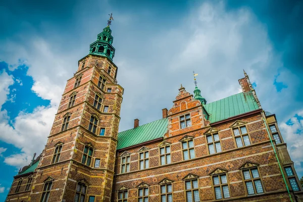 Kopenhag 'daki Güzel Rosenborg Kalesi