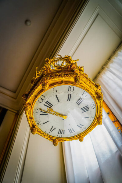 The beautiful chambers of Rosenborg Castle in Copenhagen