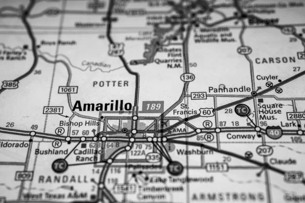 Amarilo Mapa Fondo Viajes — Foto de Stock