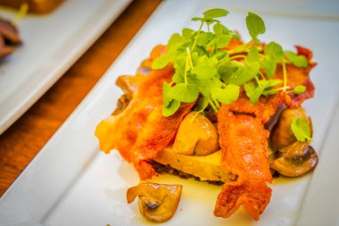 Geleneksel Danimarka Sandviçleri Tabakta