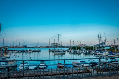 Kopenhag Şehri, Danimarka, İskandinavya. Güzel bir yaz günü