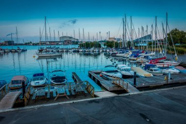 Kopenhag Şehri, Danimarka, İskandinavya. Güzel bir yaz günü