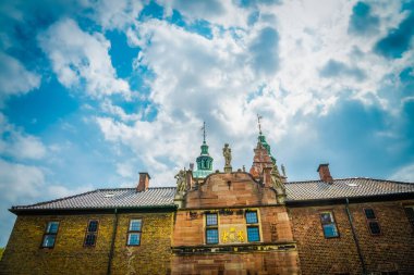 Kopenhag 'daki Güzel Rosenborg Kalesi