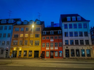 Kopenhag yazı. Güzel mimari seyahat geçmişi.