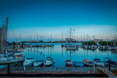 Kopenhag Şehri, Danimarka, İskandinavya. Güzel bir yaz günü