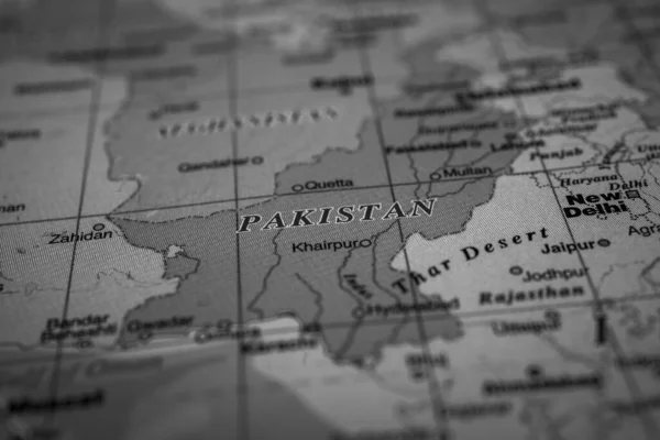 Pakistan Wereldkaart — Stockfoto