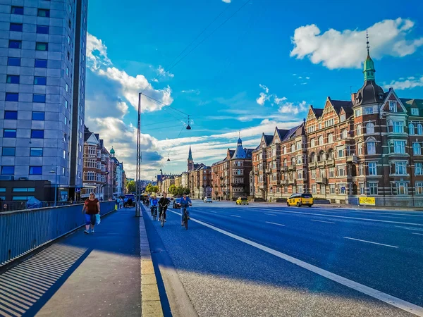 Copenhagen Summer Beautiful Architecture Travel Background — Stock Photo, Image