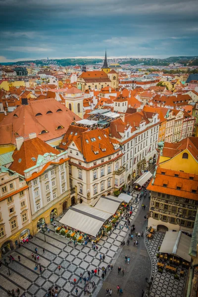 Die Prachtvolle Architektur Des Mittelalterlichen Prag Eine Reise Nach Europa — Stockfoto