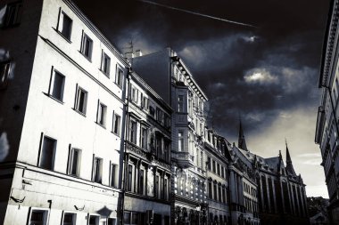 Wroclaw 'ın muhteşem, güzel sokakları
