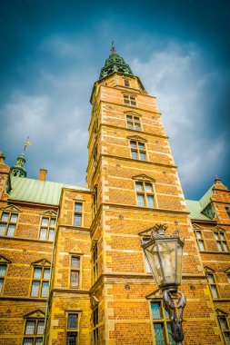 Kopenhag 'daki Güzel Rosenborg Kalesi