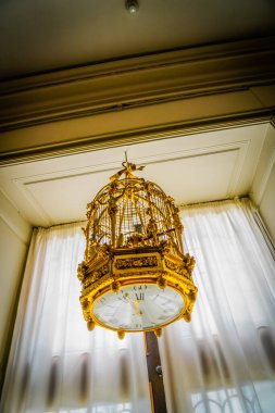 Kopenhag 'daki Rosenborg Kalesi' nin güzel odaları