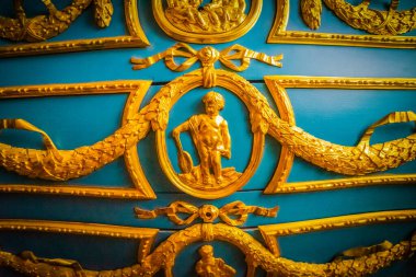 Kopenhag 'daki Rosenborg Kalesi' nin güzel odaları