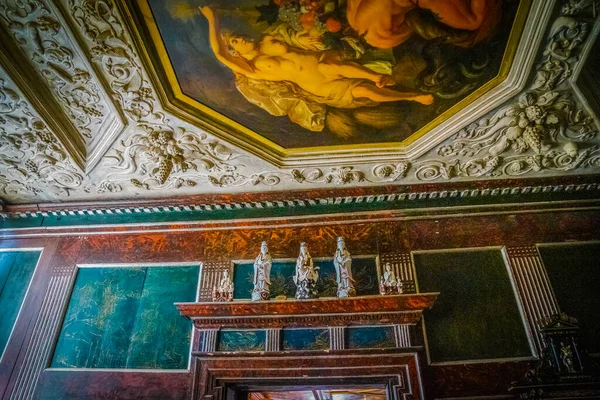 Belle Camere Del Castello Rosenborg Copenaghen — Foto Stock