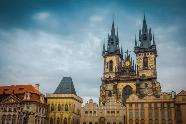 Magnífica Arquitectura Praga Medieval Viaje Europa — Foto de Stock