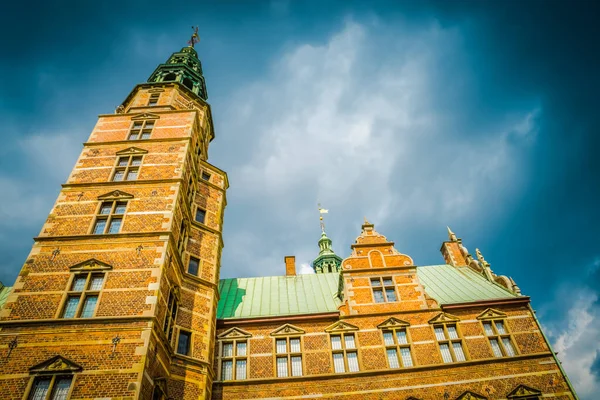 Hermoso Castillo Rosenborg Copenhague — Foto de Stock