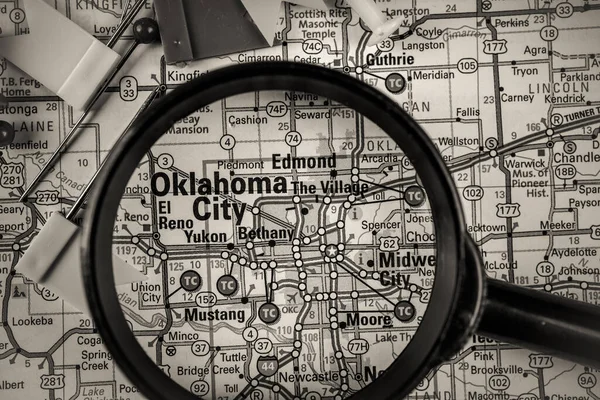 Oklahoma City Usa Baggrund Rejser - Stock-foto
